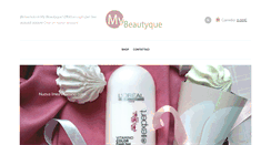 Desktop Screenshot of mybeautyque.com